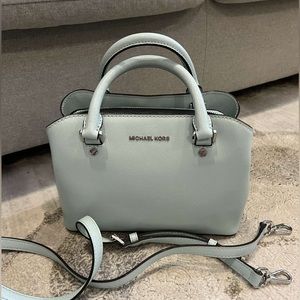Michael Kors Powder Blue Saffiano Leather  (strap included)